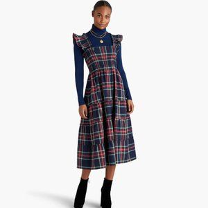 Hill House Home Ellie Nap Dress in Navy Tartan